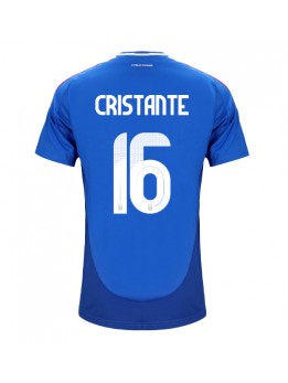 Moški Nogometna dresi replika Italija Bryan Cristante #16 Domači EP 2024 Kratek rokav